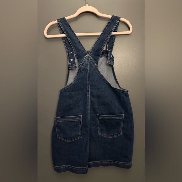 Blue Spice Denim Overall Mini Skirt - Size M - Picture 2 of 3